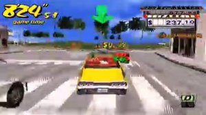 Crazy Taxi Fare Wars (Gameplay) [PSP]