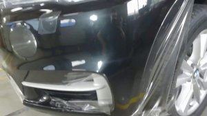 Антигравийная оклейка бампера BMW X5