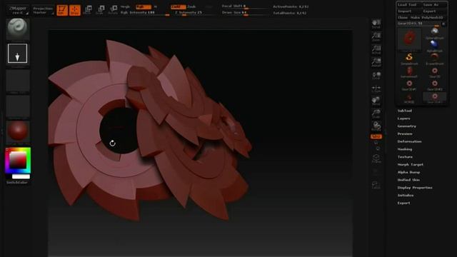 ZBrush Tutorials (Getting Started) - Edit mode