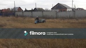 Вездеход трицикл из мотоцикла Урал часть 2 Финал