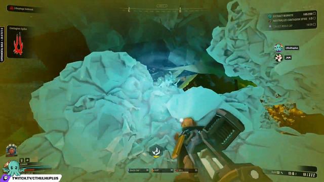 Deep Rock Galactic Season 4 Experimental Mining Expedition Gunner Plasma Bursters Lithophage Enemie смотреть онлайн