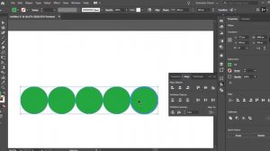 Cara Membuat Jarak Objek Sama - Tutorial Illustrator