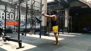 Скручивания с грифом лэндмайн