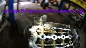 Течь масла из двигателя Ауди А4