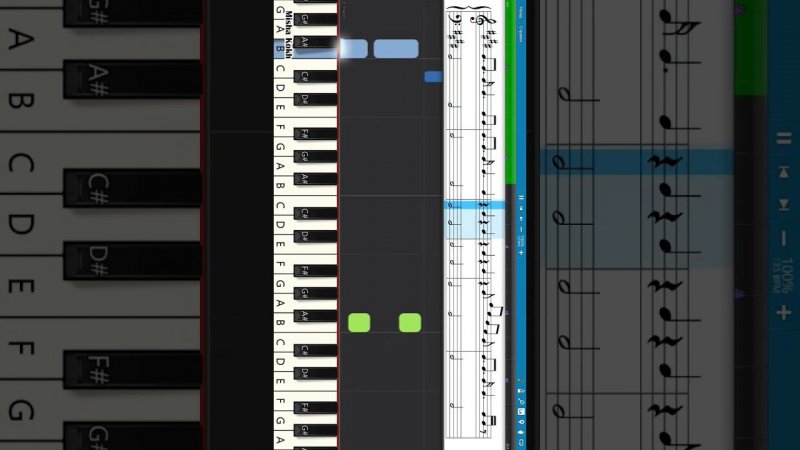 Cardi B - WAP feat. Megan Thee Stallion #pianotutorial #synthesia #shorts #synth #ноты