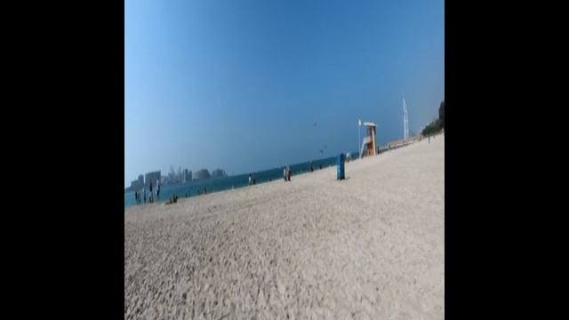 Дикий пляж. Дубай 2022.