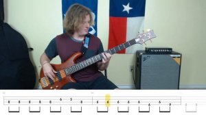 Daddy Cool - Boney M. (Bass ONLY Cover with Tabs)