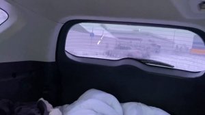 Спим в машине-путешествие на машине с ребенком