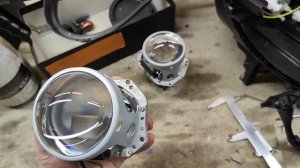Как улучшить свет фар на Mercedes Benz E class W 211 Тюнинг фар установка светодиодных Bi Led линз