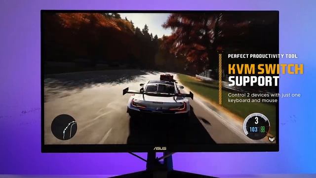 ASUS TUF GAMING MONITOR VG27AC1A - 27in WQHD IPS Monitor, 170hz, 1ms, G-Sync & Free Sync Compatible смотреть онлайн