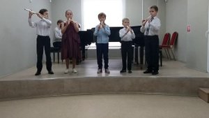 И. Шильцева "Полька мышек - малышек " Ансамбль флейтистов "Мажорики"
