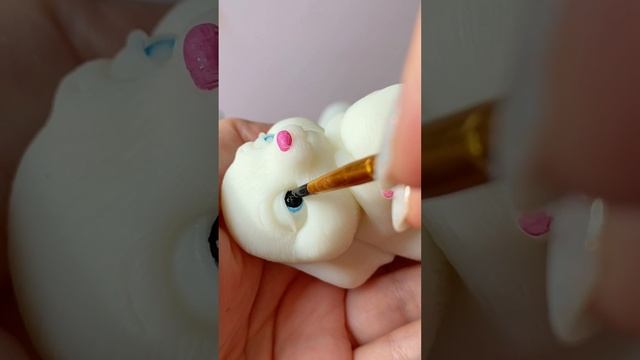 Как раскрасить мыло акриловой краской?! Релакс видео. Мыло зайчики
