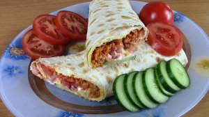 Шаурма с ветчиной