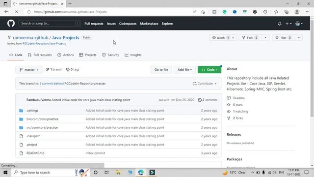 Create fork a git repository | fork a repository github | forking a git repository | Hindi #github