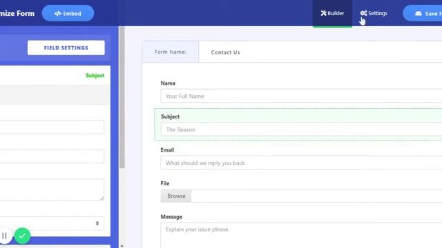 WordPress Contact Form Builder Plugin смотреть онлайн