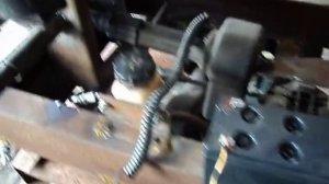 Электрический привод навески минитрактора