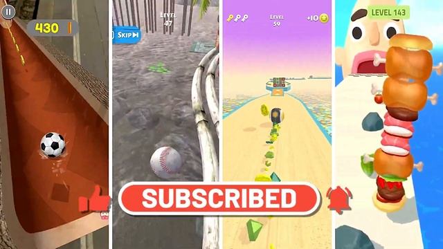 Going Balls - Rollance Adventure Balls - Action Balls - Sandwich Runner Gameplay