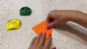 DIY: Оригами Pop It Котенок из Бумаги *** Origami Paper Pop It *** Игрушка Антистресс КОТИК***Поп И