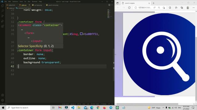 How To Make Your Own Search Engine - Using HTML and CSS ||BY CodePrime
