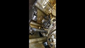 1.Проблема с мотором HONDA 954 .Демонтаж,разбор ,дефектовка и поиск причины. engine problem.954 rr