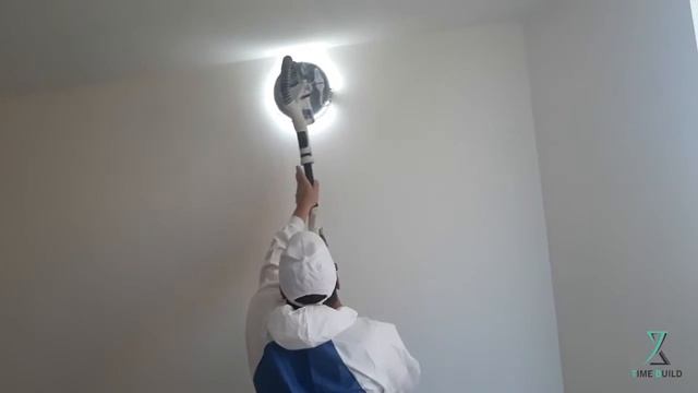 Быстрая шлифовка стен и потолка смотреть онлайн