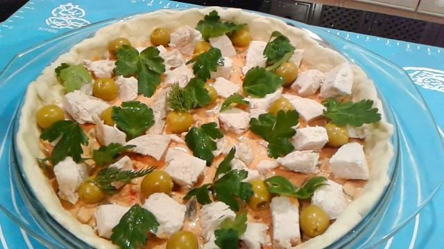 Лучшая ПИЦЦА! ВКУСНЕЙШАЯ НАЧИНКА(СЫР КОПЧЕНЫЙ, КОЛБАСА, ЗЕЛЕНЬ)/#irinashparko смотреть онлайн