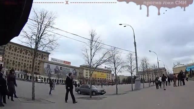 Военные самолеты над Харьковом 7 апреля 2014 г. смотреть онлайн