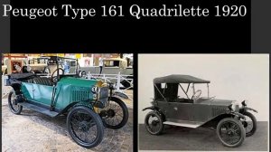 Peugeot Evolution (1889-2023) Part 1 (1889-1940)