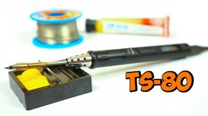 ? СУПЕР ПАЯЛЬНИК TS-80 ⚡ ПОТОМОК ЛЕГЕНДАРНОГО TS-100 ? МИНИ ПАЯЛЬНАЯ СТАНЦИЯ   USB Type-C PD QC3
