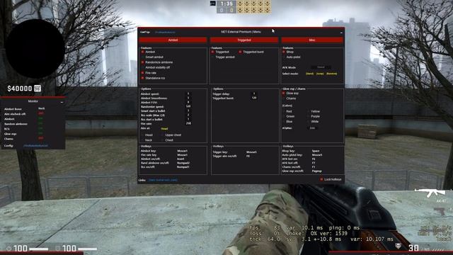 Net-external premium | cs go cheats & hacks | firerate feature смотреть онлайн