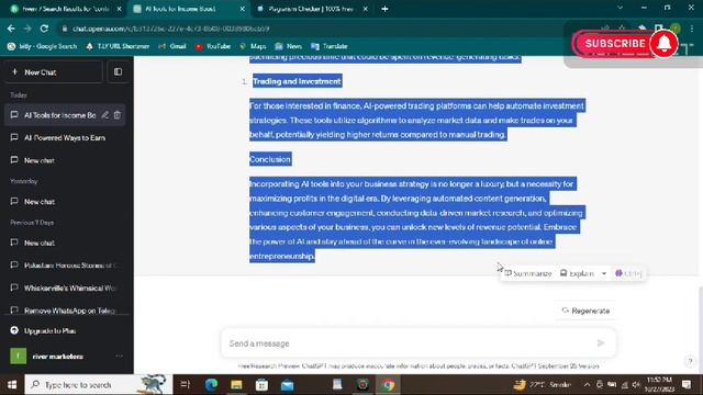 "Unlocking Al's Potential: Write Content to Make Money With ChatGPT in 2023|