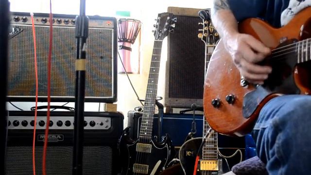 I LOVE MY '58-1958 GIBSON LES PAUL JR., 1967 FENDER DELUXE REVERB смотреть онлайн