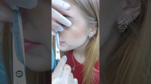 Как покалывают нос.