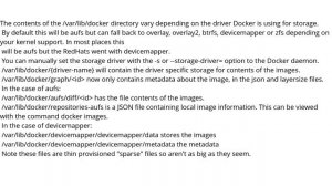 Where are Docker images stored on the host machine?