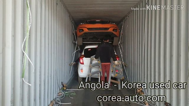 Angola-Korea car export. Kia K7 K5 Sonata смотреть онлайн