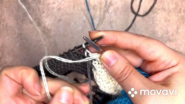Интарсия. Как вязать, чтобы нитки не путались