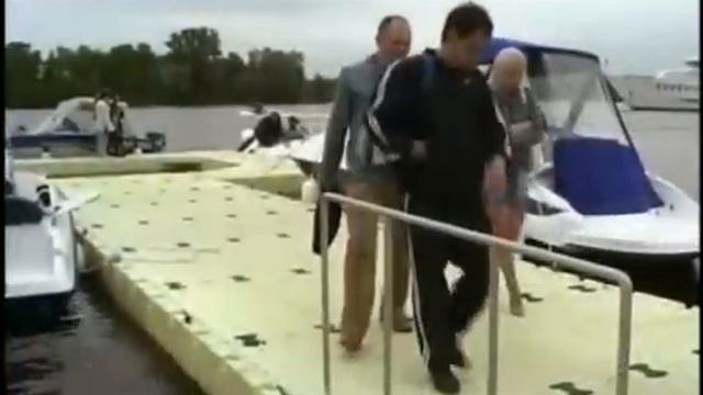 Причалы и пирсы из пластиковых понтонов RiverDock смотреть онлайн