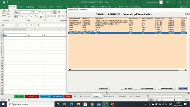 How to create pdf from ListBox in Excel VBA || create pdf in Excel VBa смотреть онлайн