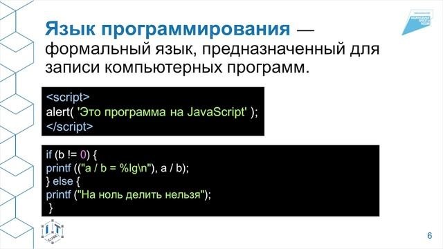 Профессия программист.  Языки программирования