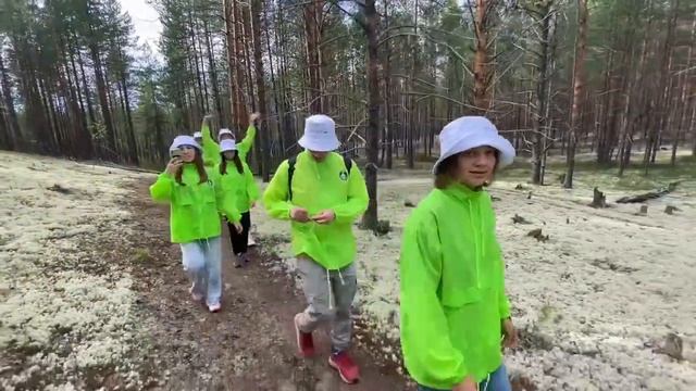 Экскурсия по экотропе "Заповедный лабиринт" (ОЭД "Северные панды", 2022 г.)