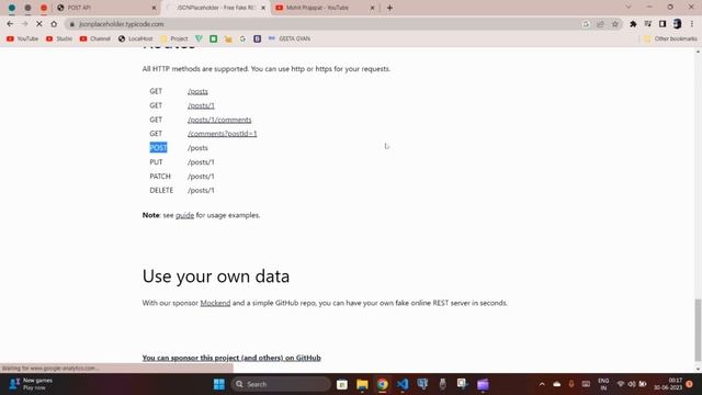 POST Request and Fetch APIs | JSON Placeholder | JavaScript Tutorial 2023 Hindi #38 | Mohit Prajapa