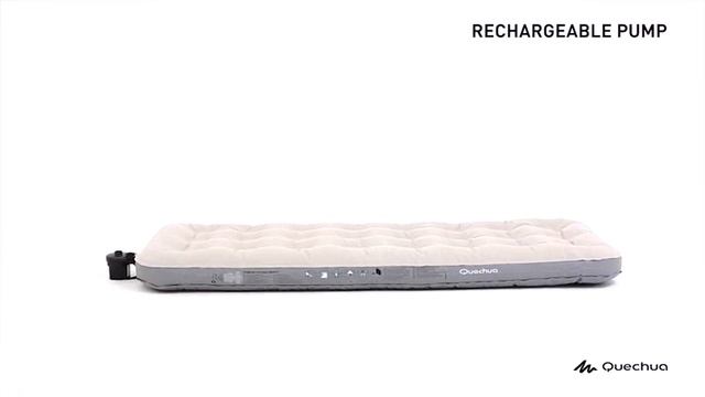 ЭЛЕКТРИЧЕСКИЙ НАСОС С ВОЗМОЖНОСТЬЮ ПОДЗАРЯДКИ QUECHUA смотреть онлайн