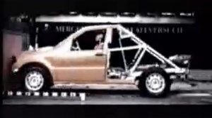 Crash Test Video/Comercial of 2002 Mercedes M class