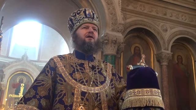 Слово архипастыря в Неделю святителя Григория Паламы, Сумы 08.03.2015 смотреть онлайн