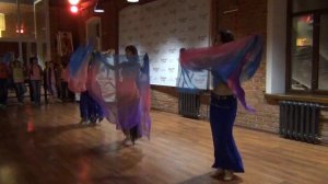 "Танец с платком". Восточные танцы, начинающая группа