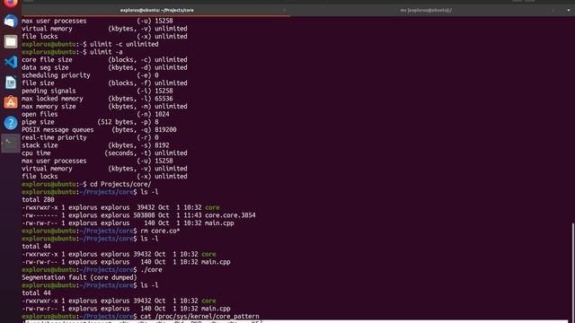 GDB. Отладка с core дампами смотреть онлайн
