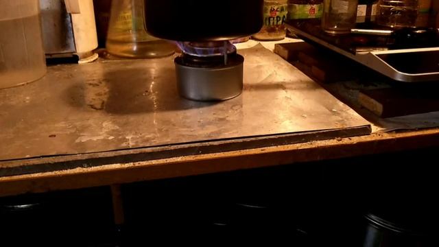 Инновационная спиртовая горелка - плитка. Демонстрация работы. смотреть онлайн