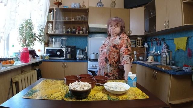 Ингулькина Кухня.Мясо запечённое в горшочках,рецепт