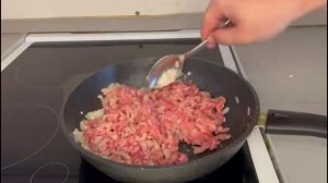 Легкие и Очень вкусные Макароны с фаршем за 15 минут