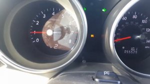 SUBARU Tribeca B9 движение на разных режимах работы АКПП